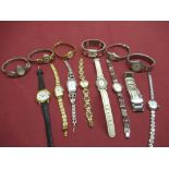 Ladies Accurist quartz wristwatch, ladies Daniel Hechter quartz wristwatch, selection of other