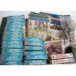 Owain Wyn Evans Collection - Large collection of HO/OO and 1/72 model figure sets concerning (