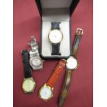 Sekonda gentleman's quartz wristwatch with date, in gold plated case, Zurich Sports quartz
