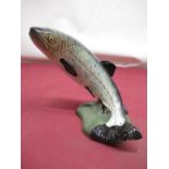 Beswick Salmon, number 2066 impressed mark Beswick, H19.5cm