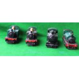 Three Great Western 101railway engines by Hornby, and Great Western 148 by Lima (4)