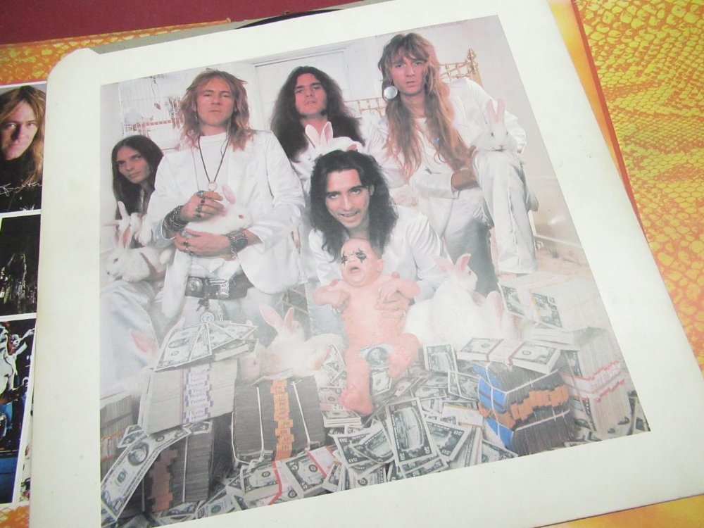 The Who Live at Leeds LP record with all 12 inserts , Alice Cooper Billion Dollar Babies gatefold LP - Image 8 of 9