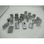 Collection of Ronson lighters inc. Typhoon, Whirlwind Imperial, Adonis, Whirlwind, Cadet, Essex,