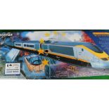 Boxed Hornby Eurostar electric train set (complete), boxed Hornby Virgin trains 125 High Speed train