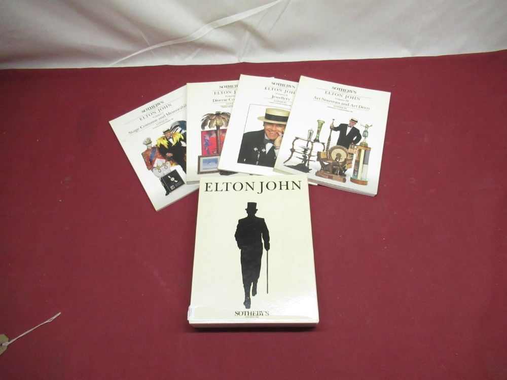 Jennie Bond Collection - Sotheby's catalogues for Elton John; Stage Costume and Memorabilia, Diverse