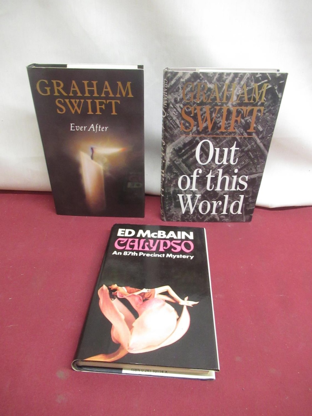 Jennie Bond Collection - Graham Swift- Out of this World and Ever After, 1st Editions, Signed,