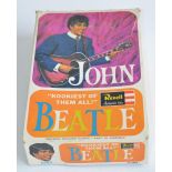 Owain Wyn Evans Collection - Unbuilt vintage 1964 Revell model kit of John Lennon, all parts present