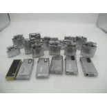 Collection of Ronson lighters inc. Standard, Viking, Varaflame Electronic, etc (19)