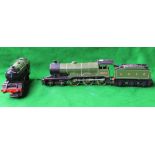 OO The Flying Scotsman with LNER coal wagon and OO gauge loco 8509 (2)