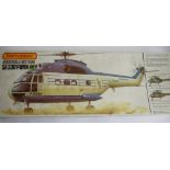 Owain Wyn Evans Collection - Boxed and unstarted 1/32 Matchbox Aerospatiale/Westland SA330B Puma