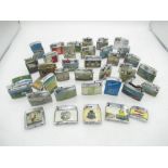 Collection of tourist souvenir lighters from Jersey, Malta, Bermuda, Norway, Ireland, etc (39)