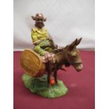 Beswick Susie Jamaica number 13407, black back stamp and impressed marks to base H18cm
