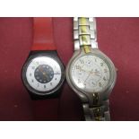 Swatch automatic wristwatch with date, Swatch Olympic Games 29th July - 14th August 1948 - London,
