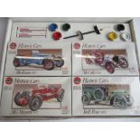 Owain Wyn Evans Collection - Airfix "Classic Car Gift Set", set E from 1989 with 4 factory wrapped