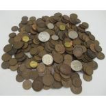 Large quantity of various GB Victorian and later mostly copper coinage, including pennies, 3 pence