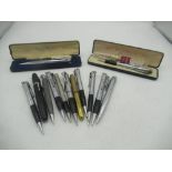 Two boxed Ronson Penciliters and a mixed collection of Ronson and other Penciliters(13)