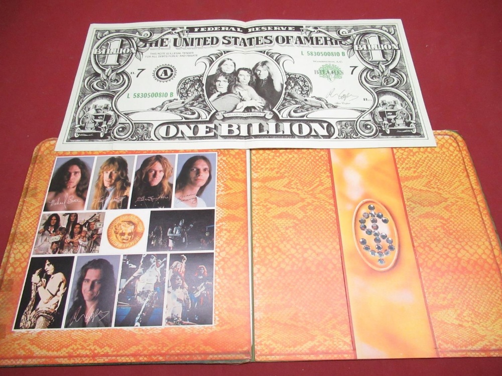 The Who Live at Leeds LP record with all 12 inserts , Alice Cooper Billion Dollar Babies gatefold LP - Image 5 of 9
