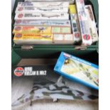 Owain Wyn Evans Collection - Collection of unbuilt boxed 1/72 Airfix (and 1 Novo) model kits,