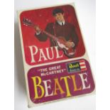 Owain Wyn Evans Collection - Unbuilt vintage Revell model kit of Paul McCartney from 1964, all parts