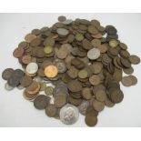 Large quantity of various GB Victorian and later mostly copper coinage, including pennies, 3 pence