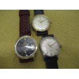 Certina Blue Ribbon automatic wristwatch with date, Eterna-matic automatic wristwatch and Everite