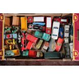 Collection of various Dinky and Corgi vehicles