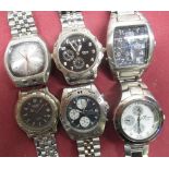 Casio Oceanus 100M WR alarm chronograph wrist watch with date, Casio quartz divers watch, quantity