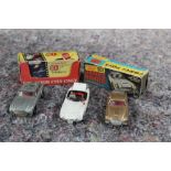 Corgi - Boxed James Bond Citreon 2CV, 2 boxed James Bond Aston Martin DB5 and a James Bond Toyota