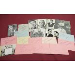 Publicity photograph 3 1/2", 5 3/4" of Ken Dodd, Hayley Mills, Sooty and Sweep, Paul McCartney, John