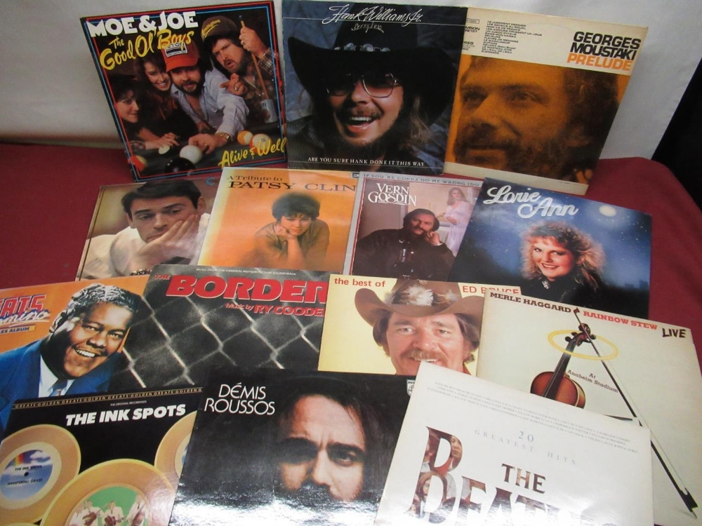 Jennie Bond Collection - Large collection of approximately 220 vinyl records, predominantly