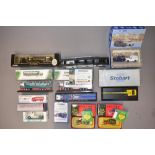 Collection of die-cast model vehicles incl. a Guiness Renault tanker, Dinky/Atlas Editions Leyland