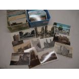 Arundel Castle printed sepia, colour and real photographic post cards Richmond Castle, and other