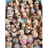 Collection of approx. 48 PenDelfin rabbit figures