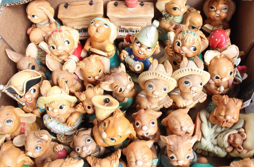 Collection of approx. 60 PenDelfin rabbit figures - Image 2 of 3