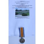 WWI casualty 1914-1918 war medal awarded to 2488 LCpl Sydney Victor Hampton, 1st Bn. Australian