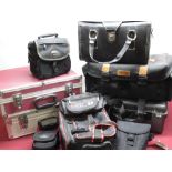 Various camera bags including Lowepro, Fotima, various holster bags, etc (Qty)