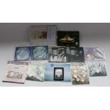 Selection of collectable coins and banknotes to include 50th anniversary of the shilling note,