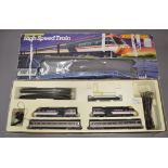 Hornby "High Speed Train" set R695, incomplete, no power supply/transformer etc. Not tested.