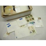 Durham Philatelic Counter Durham vs Victoria cover, 1987 age of chivalry FDC, loose stamps GB,