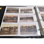 Folder containing approximately four hundred postcards of castles such as Chepstow, Chester, Chiham,
