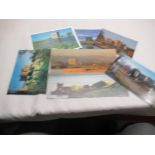 Collection of postcards relating to castles including Stirling Castle, Wales festival of Castles,