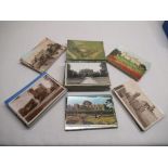 Collection of postcards relating to castles of Great Britain including Blaise Castle, Risborough