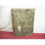 Plates to Cooks Voyage, published by W.Byrne & J.Webber, July 1785, half-leather binding disbound,
