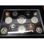 Royal Mint 2007 UK Executive 12-coin Proof Set, cased with cert. No.4538