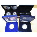 Royal Mint 2001 Silver Proof Victorian Crown with COA encapsulated, cased and in card slips, Royal