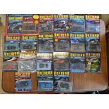 Collection of 20 Batman automobillia magazines and models by Eaglemoss collections, 1 -20 also