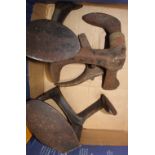 Three early C20th Cobblers lasts