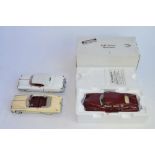 3 1/24 die-cast car models: Boxed Danbury Mint Tucker Tin Goose. Model wave been in near mint