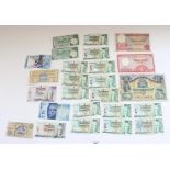 Collection of Scottish bank notes to include National Bank of Scotland 1944 £20, National Commercial