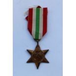 Italy Star, no visible engraving